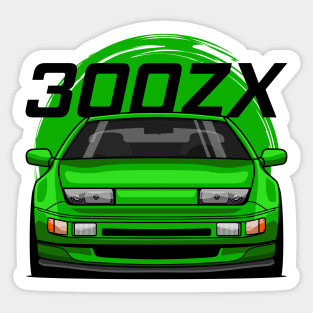 Green 300ZX Z32 Sticker